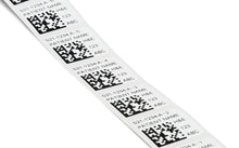 Load image into Gallery viewer, SlideID printed slide labels with barcode