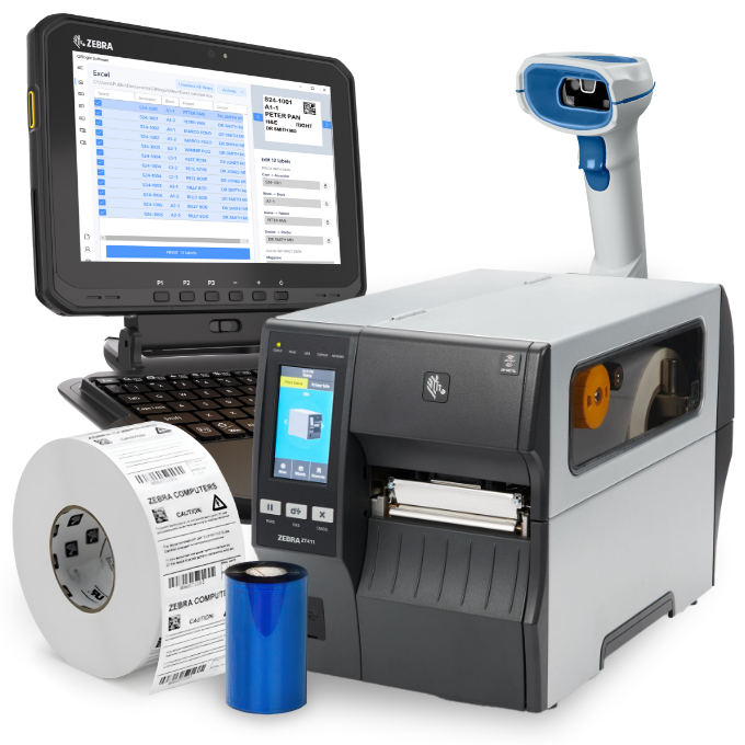 IndustryID - Enterprise Label Printer Package