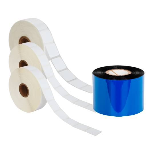 Microscope Slide Labels and Ribbons. Histology Grade