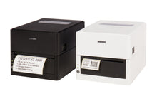 Load image into Gallery viewer, Black and white Citizen CL-E303CBI barcode label printers
