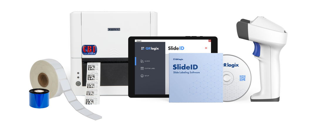 SlideID - Microscope Slide Label Printer Complete WORKSTATION