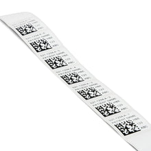 Load image into Gallery viewer, Printed microscope slide labels with barcodes
